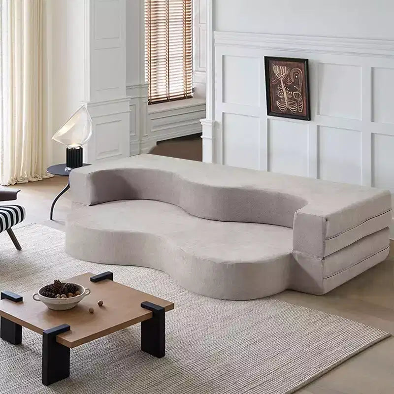 EROMMY Folding Sofa Bed, Floor Sofa Couch, Convertible Sofa Bed With high density foam