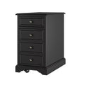 Xinara Traditional End Table with Storage and Built-In Outlets|HULALA HOME