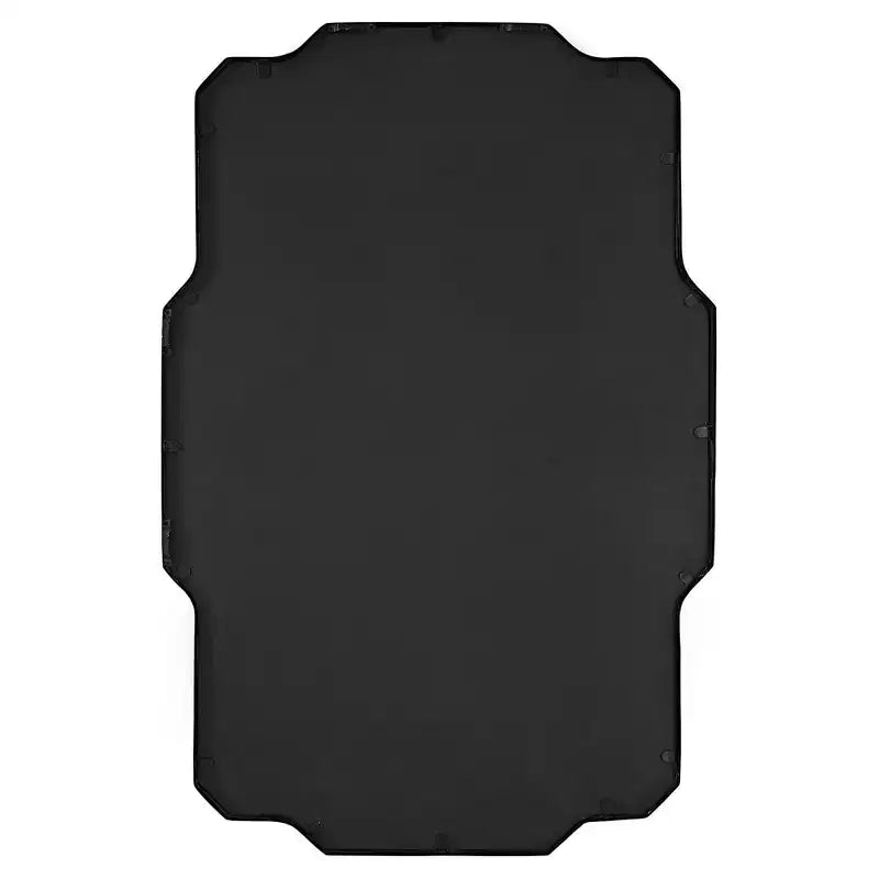 Specchio da Parete Rettangolare Nero Opaco, Stile Contemporaneo, Singolo