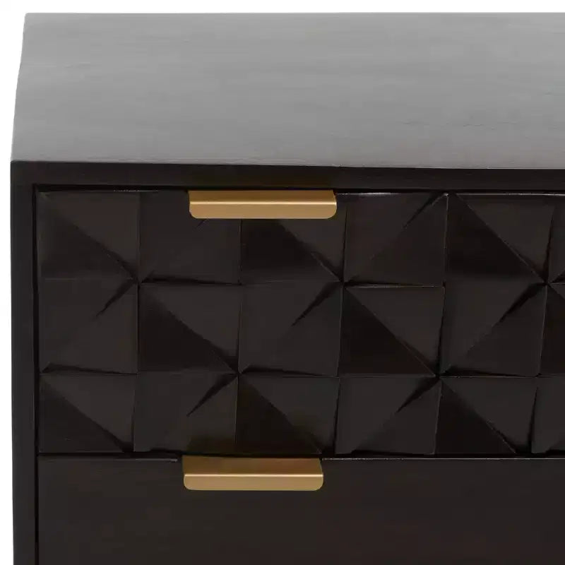 Cassettiera Noce a 3 Cassetti – Assemblaggio per 1 Persona